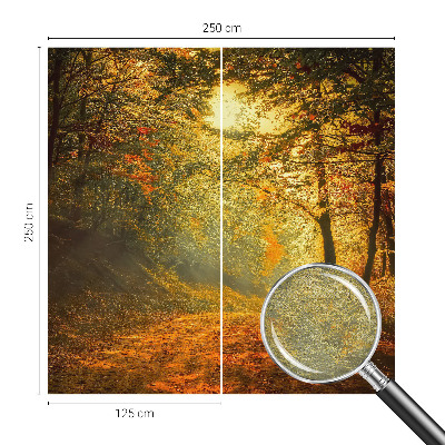 Behang met print Herfstlandschap
