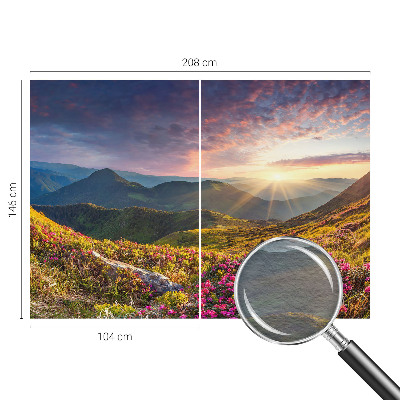 Fotobehang Bergpanorama