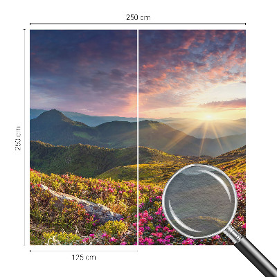 Fotobehang Bergpanorama