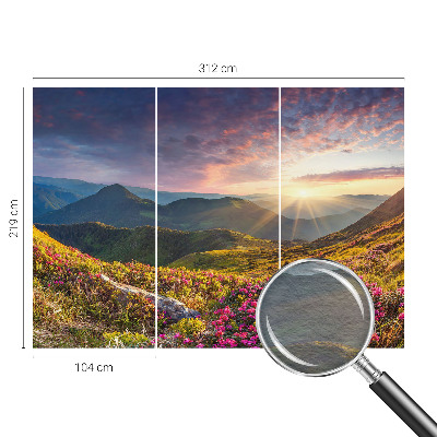 Fotobehang Bergpanorama