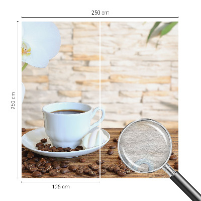 Foto behang op maat Bloemige ontspanning