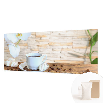 Foto behang op maat Bloemige ontspanning