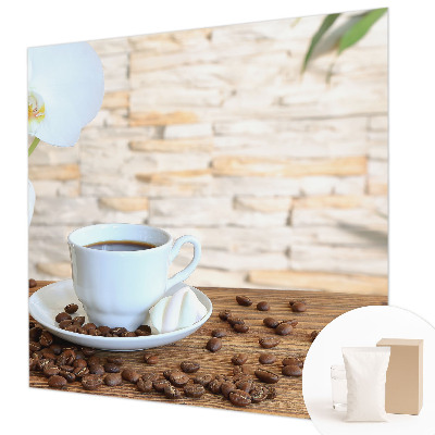 Foto behang op maat Bloemige ontspanning