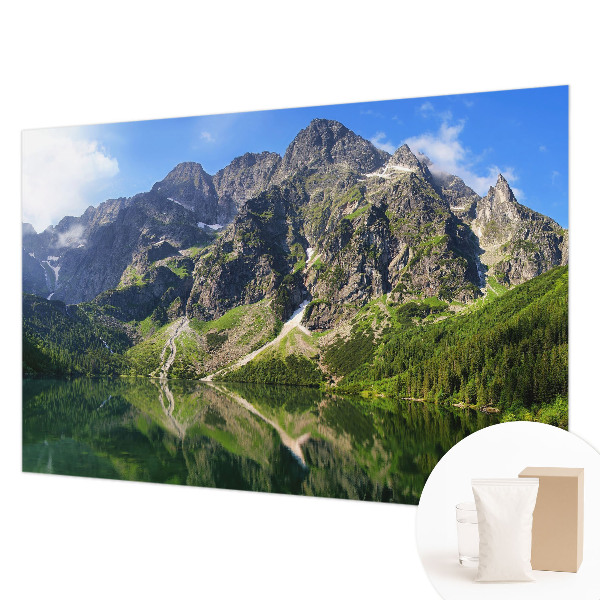 Fotobehang voor slaapkamer Schilderachtige bergen