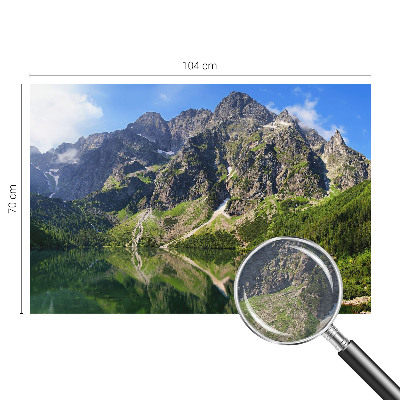 Fotobehang voor slaapkamer Schilderachtige bergen