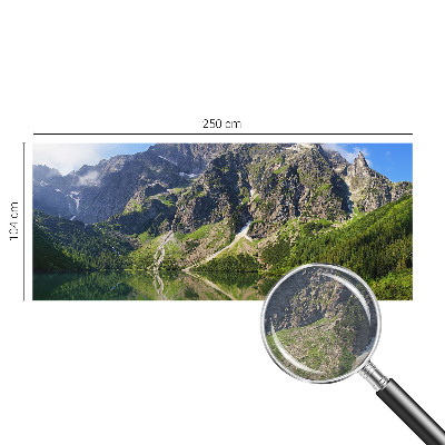 Fotobehang voor slaapkamer Schilderachtige bergen