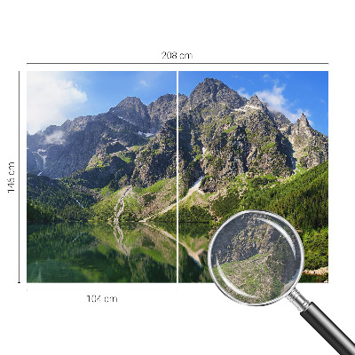 Fotobehang voor slaapkamer Schilderachtige bergen