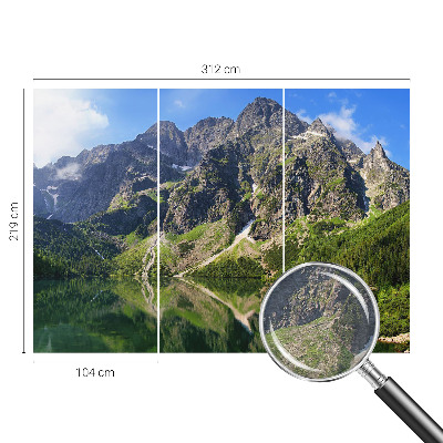 Fotobehang voor slaapkamer Schilderachtige bergen