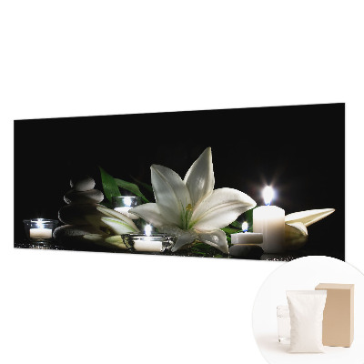 Fotobehang voor de slaapkamer met een ontspannende scène