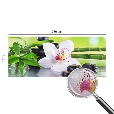 Modern fotobehang voor de woonkamer met een rustig natuureffect