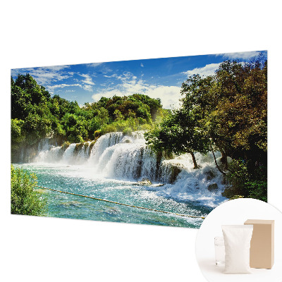 Premium fotobehang Een prachtige waterval