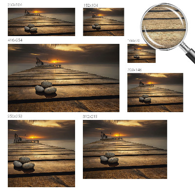 Hoogwaardig fotobehang Zonsondergang