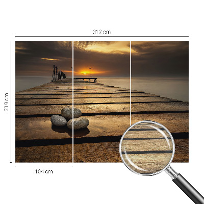 Hoogwaardig fotobehang Zonsondergang