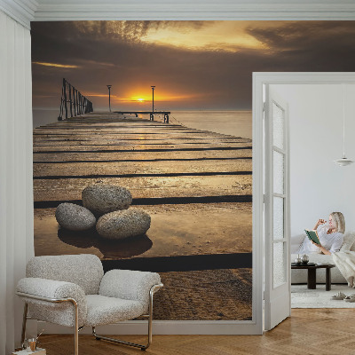 Hoogwaardig fotobehang Zonsondergang