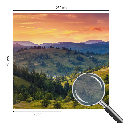 Sfeervol fotobehang Berglandschap