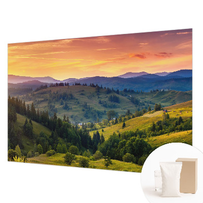 Sfeervol fotobehang Berglandschap