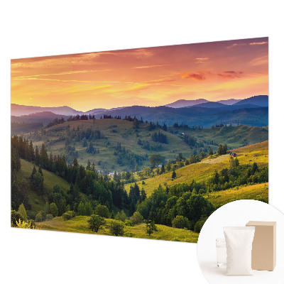 Sfeervol fotobehang Berglandschap