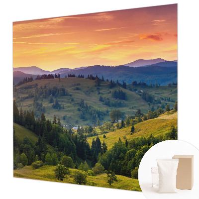Sfeervol fotobehang Berglandschap