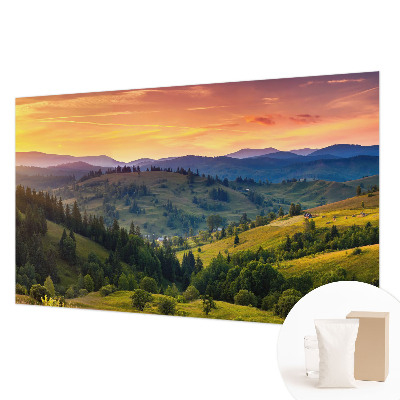 Sfeervol fotobehang Berglandschap