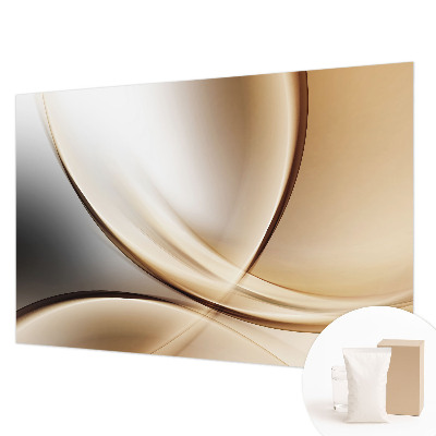 Uniek fotobehang Afgeronde lijnen