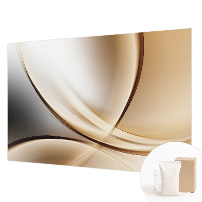 Uniek fotobehang Afgeronde lijnen