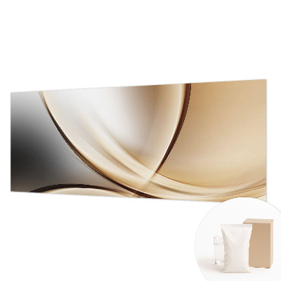 Uniek fotobehang Afgeronde lijnen