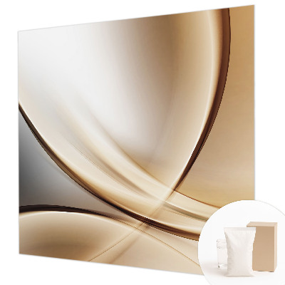 Uniek fotobehang Afgeronde lijnen