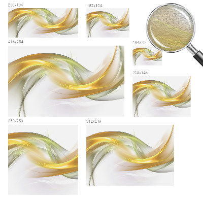 Vliesbehang fotobehang Vloeiende harmonie