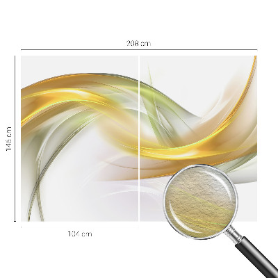 Vliesbehang fotobehang Vloeiende harmonie