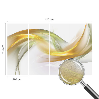 Vliesbehang fotobehang Vloeiende harmonie