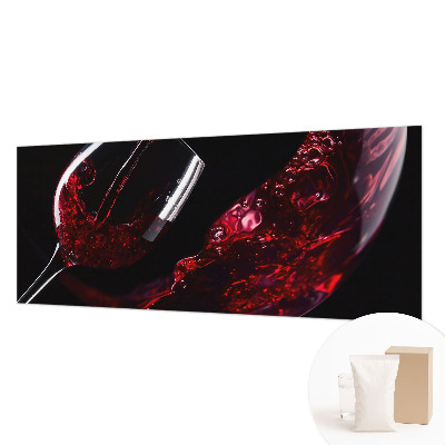 Muur behang Rode wijn