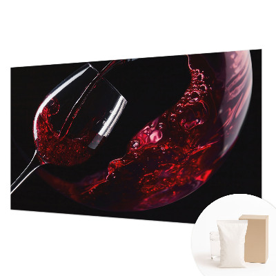 Muur behang Rode wijn