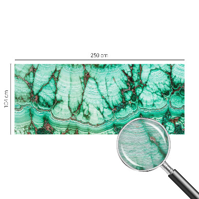 Vlies fotobehang op maat Groene patronen