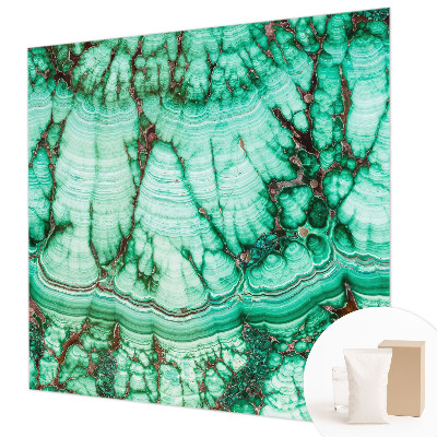 Vlies fotobehang op maat Groene patronen