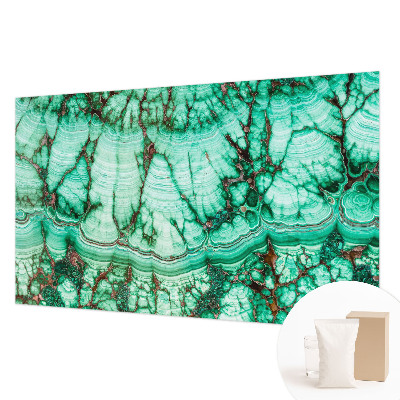 Vlies fotobehang op maat Groene patronen