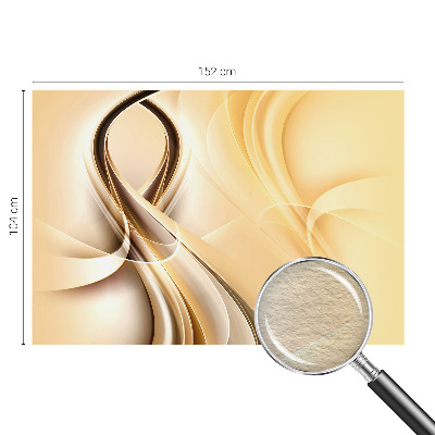 Fotobehang Golvende lijnen