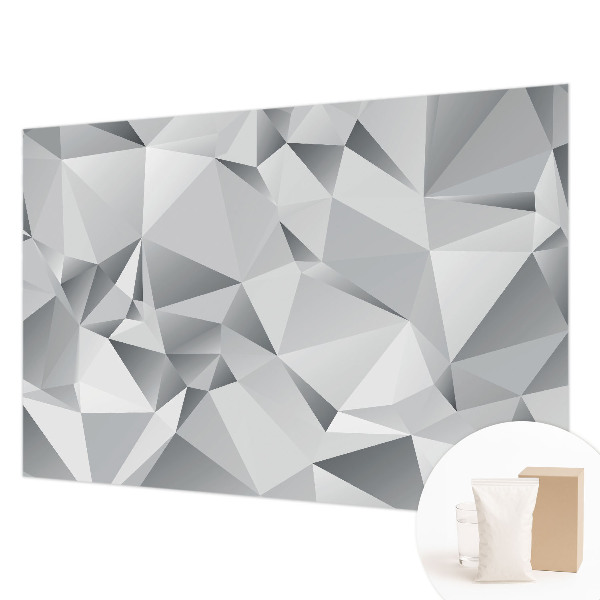 Foto behang op maat met een abstract geometrisch motief
