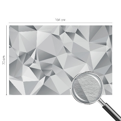 Foto behang op maat met een abstract geometrisch motief