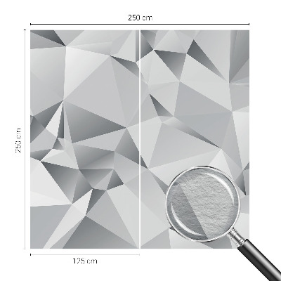 Foto behang op maat met een abstract geometrisch motief
