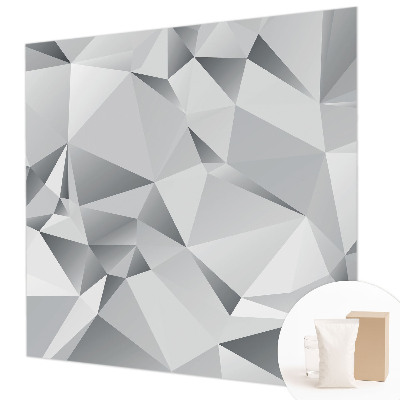 Foto behang op maat met een abstract geometrisch motief