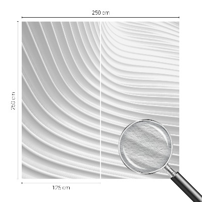 Fotobehang op maat Elegante golven