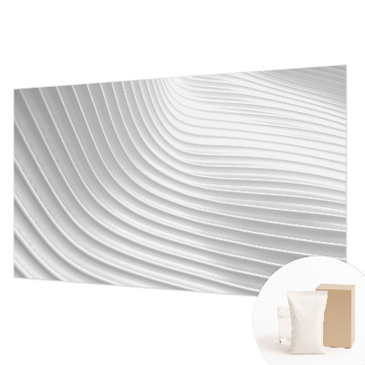 Fotobehang op maat met een patroon van elegante golven