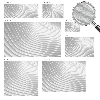 Fotobehang op maat Elegante golven