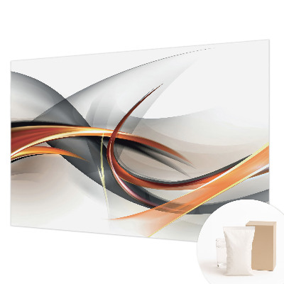 Naadloos fotobehang met een abstract dynamisch ontwerp