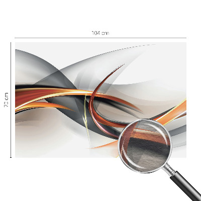 Naadloos fotobehang met een abstract dynamisch ontwerp