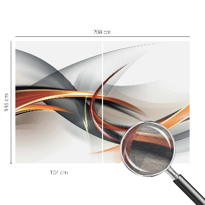 Naadloos fotobehang Abstracte dynamica