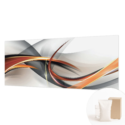 Naadloos fotobehang met een abstract dynamisch ontwerp