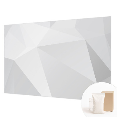 Fotobehang naadloos met een grijs driehoekmotief