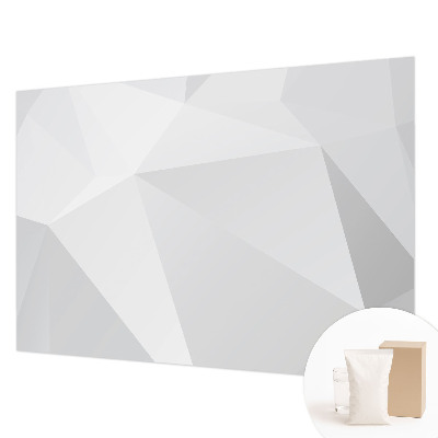 Fotobehang naadloos met een grijs driehoekmotief