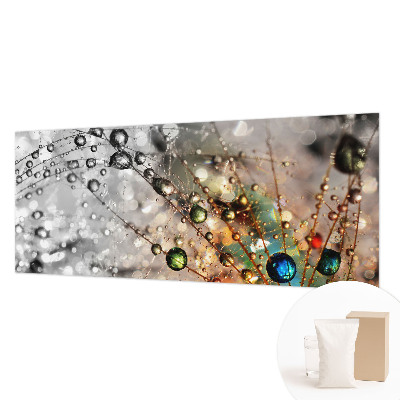 Fotobehang voor slaapkamer Ik dauw juwelen
